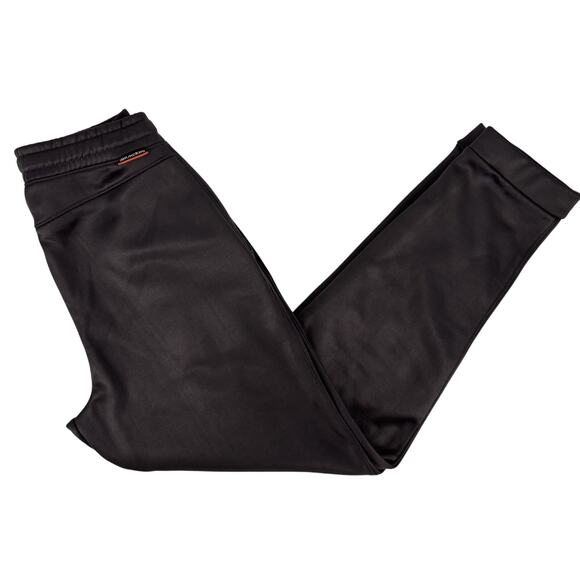 Grundens Men's Grundies Thermal Bottom Pant Gray Medium Fleece Lined Jogger EUC - Picture 9 of 11